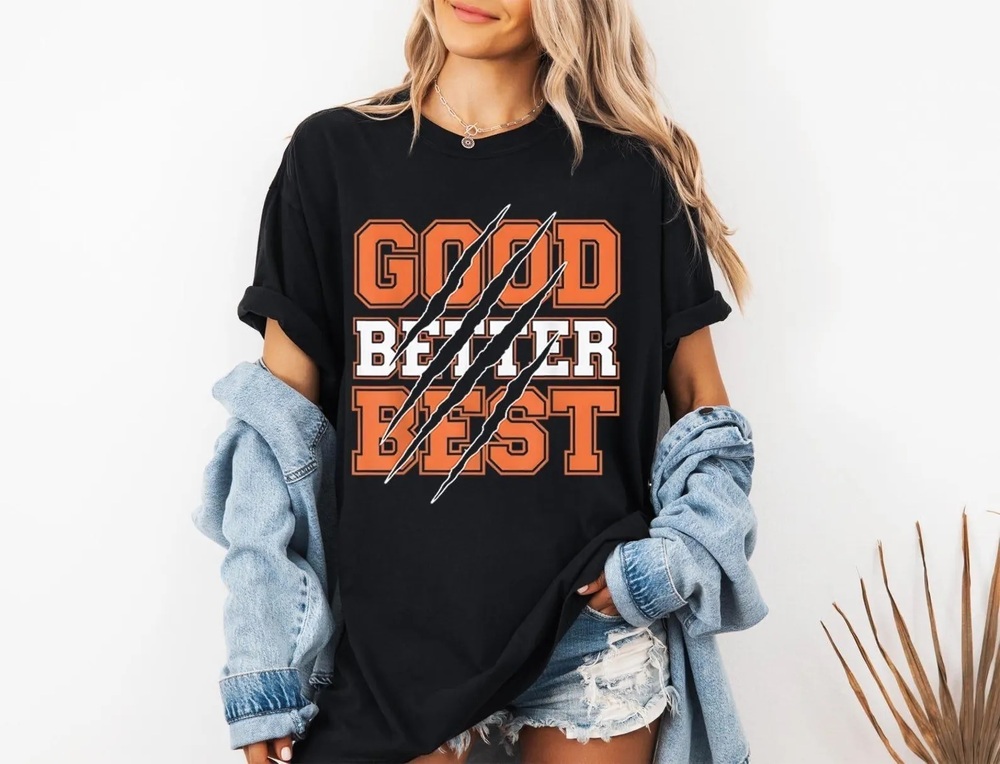 Good Better Best Shirt Chicago Bears Football Fan
